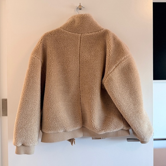 ALO Yoga Tan Sherpa Jacket - Picture 3 of 4